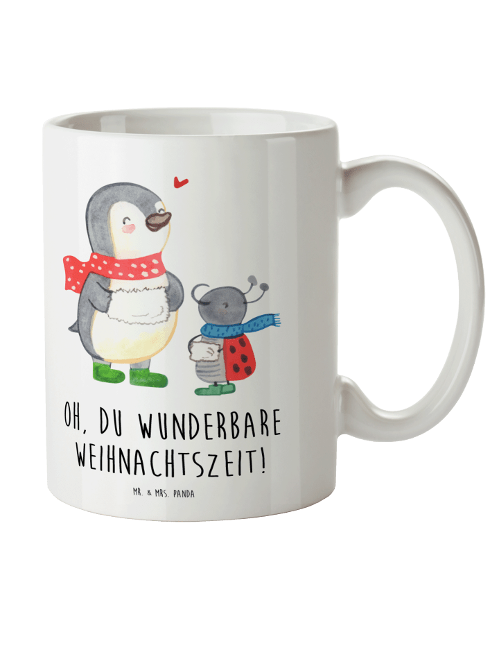 Kinderpott Smörle Winterzeit mit Spruch in Weiß