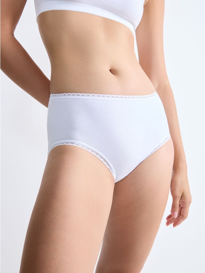 Midislip Everyday Midi in white