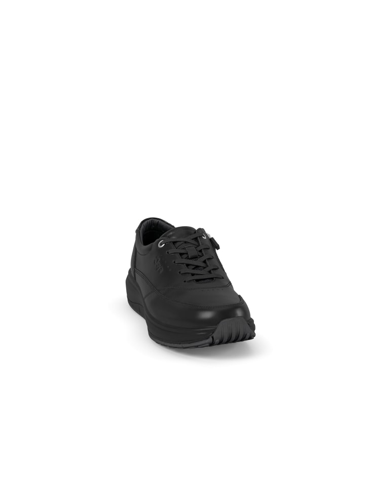 Schnürschuh Venice Zip in Black