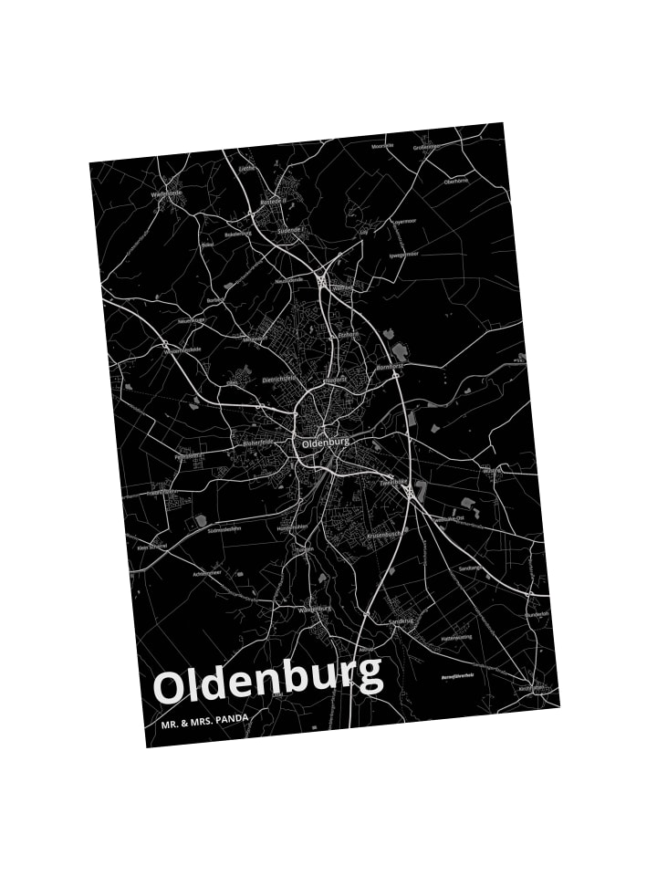 Postkarte Oldenburg mit Spruch in Keine Angabe