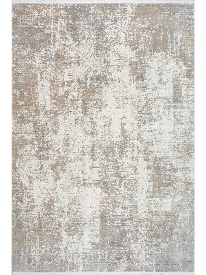 Kurzflor Teppich Fine A in Beige