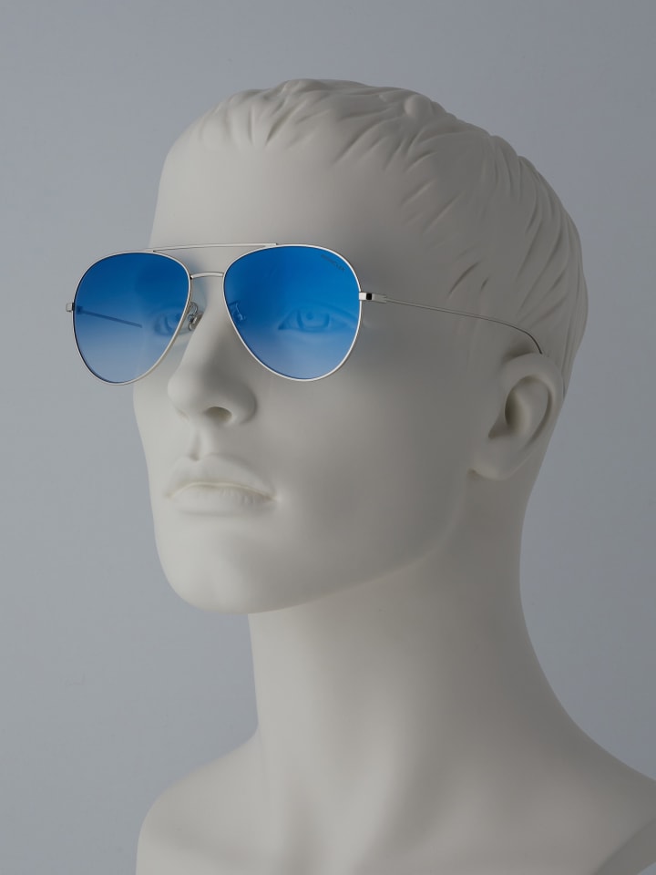 Sonnenbrille für Damen in silber