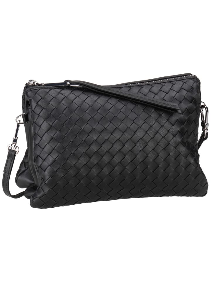 Bodybag Threefold Piuma Weaving in Black/Nickel
