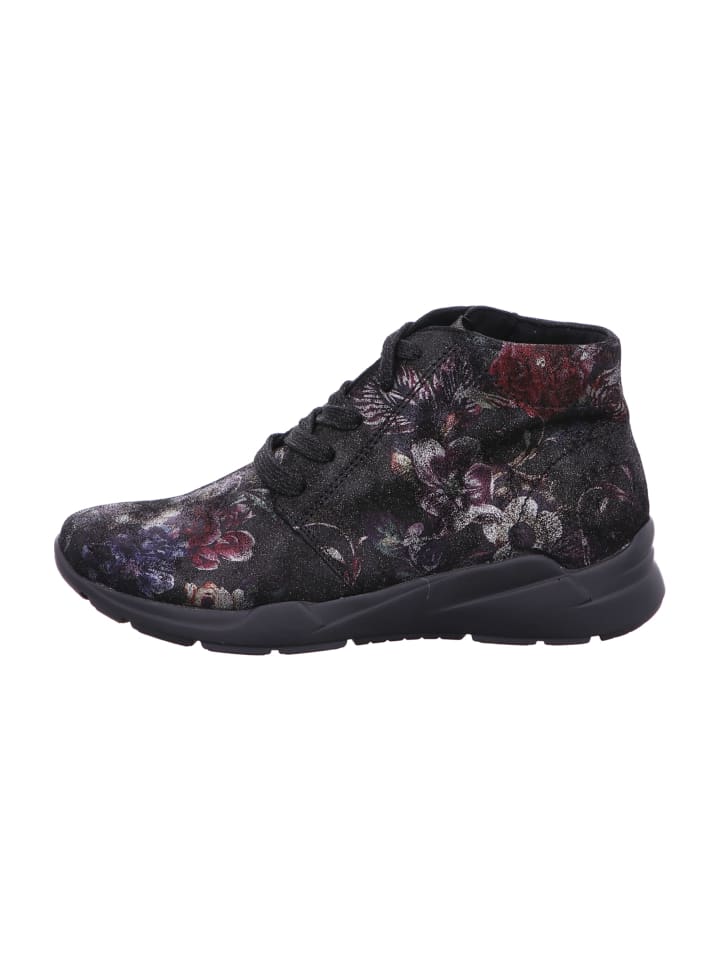 Komfort Stiefeletten in Schwarz