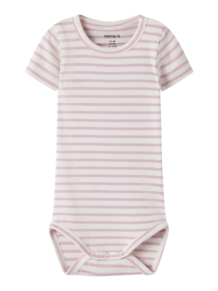 Kurzarmbody NBNBANI S/S BODY in fragrant lilac