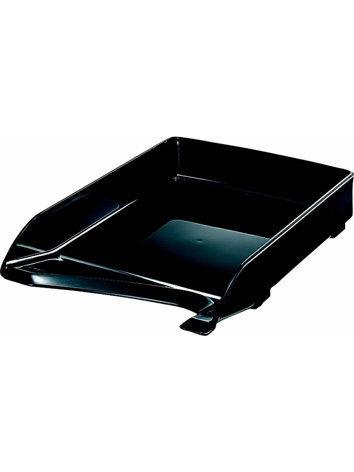 Briefablage Elegant A4 Kunststoff schwarz