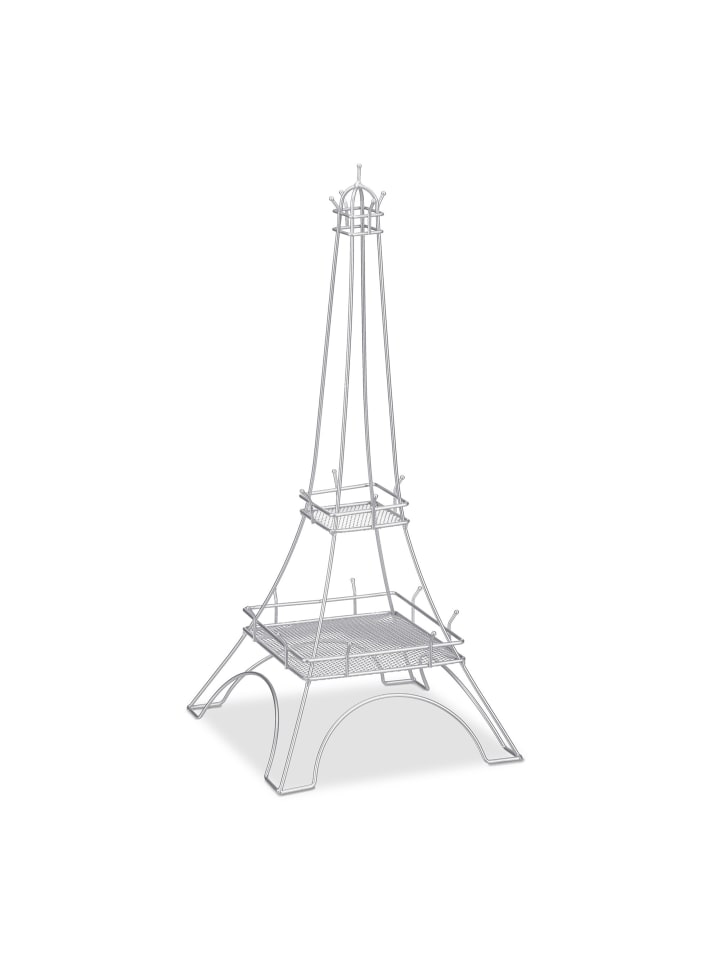 Schmuckständer "Eiffelturm" in Silber - (H)47 cm