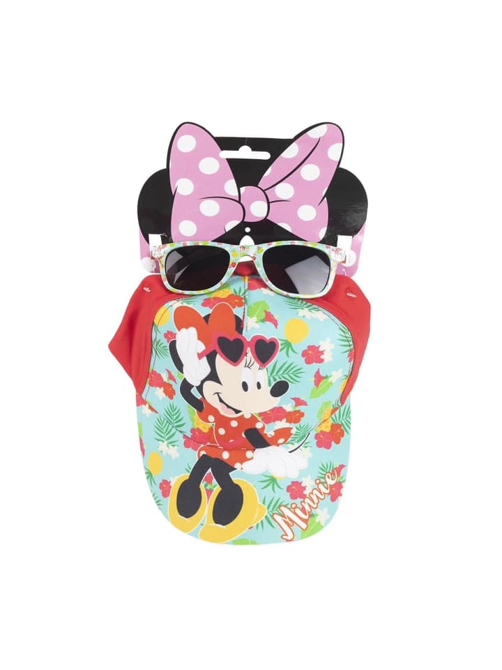 Kinder Cap – Stylische Polyester-Kappe mit passender Brille in Mehrfarbig