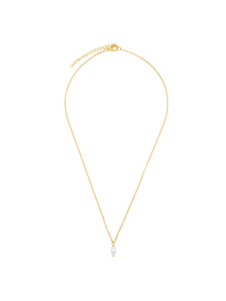 Halskette Herren mit Perle Mick goldfarben in goldfarben