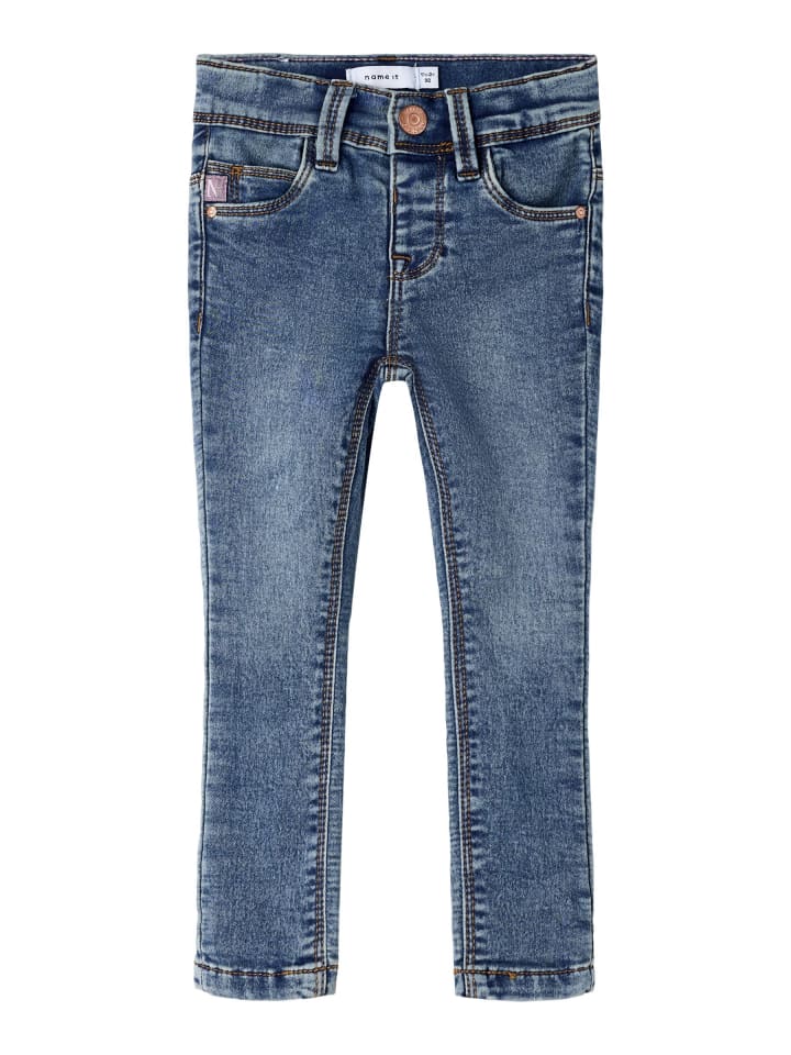 Jeans in Dark Blue Denim