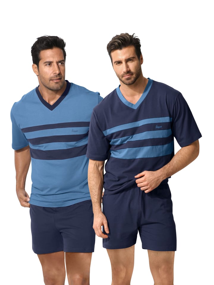 Pyjama in blau, marine