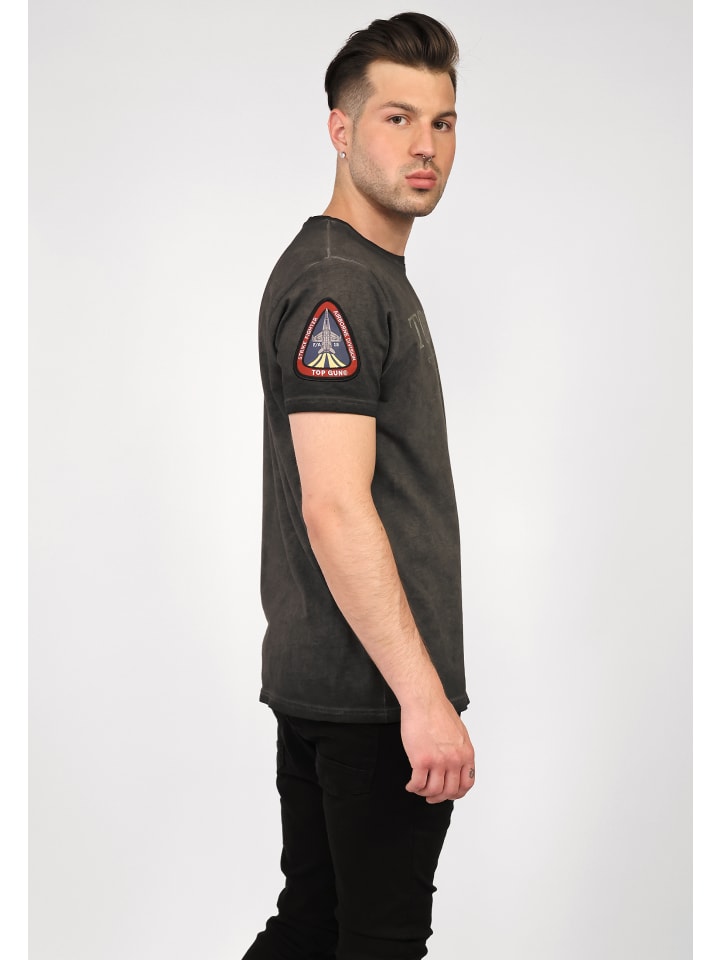 black in T-Shirt | TG20213001 limango günstig TOP GUN kaufen