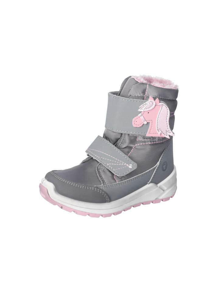 Stiefel für Mädchen in grau