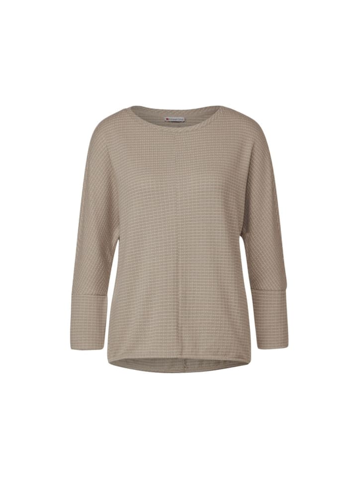 Sweatshirt in spring sand melange