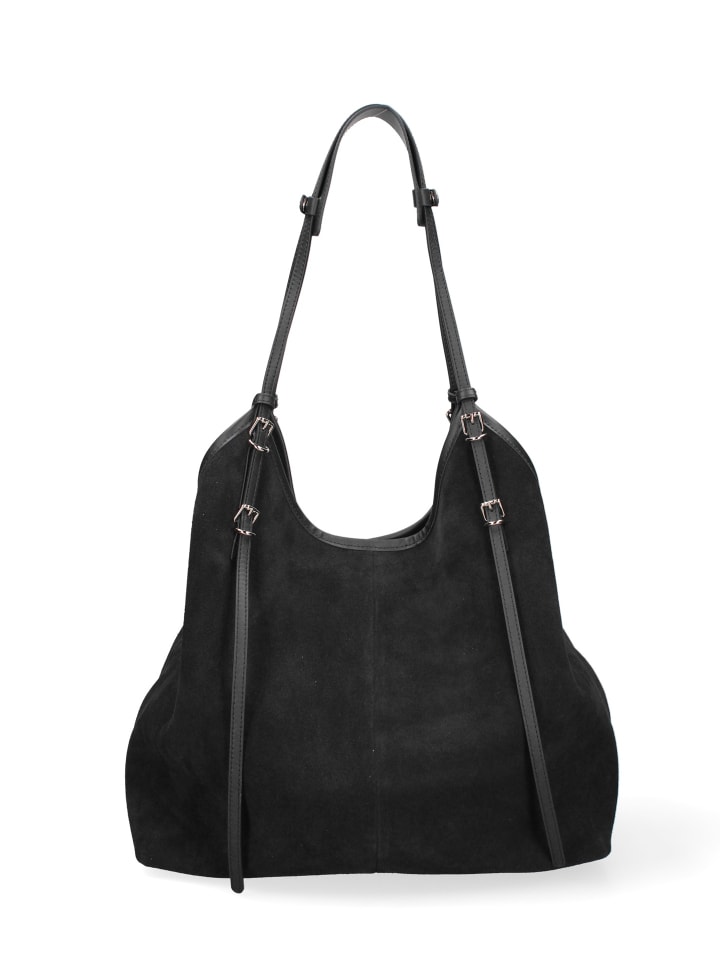Schultertasche in BLACK
