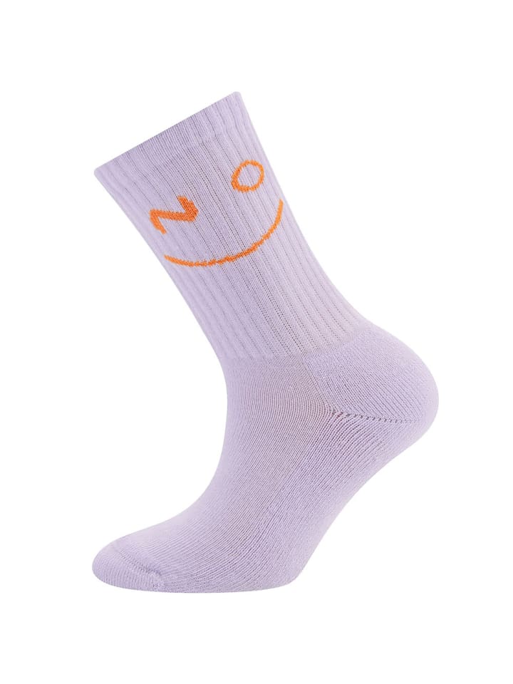 Socken Neon Smile Mini Me in flieder