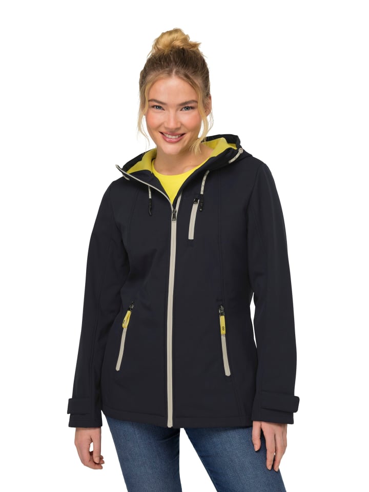 Softshelljacke in marine