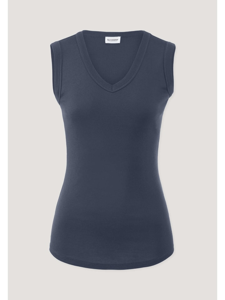 Softrib Top in graphitblau