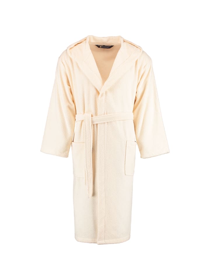 Rhomtuft Bademäntel unisex Kapuze Baronesse natur-jasmin - 20 in natur-jasmin - 20