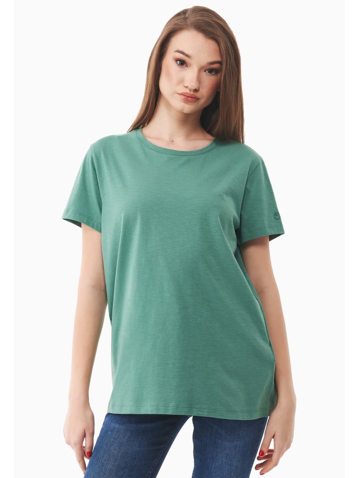 T-Shirt "WCASUAL001" in Blattgrün