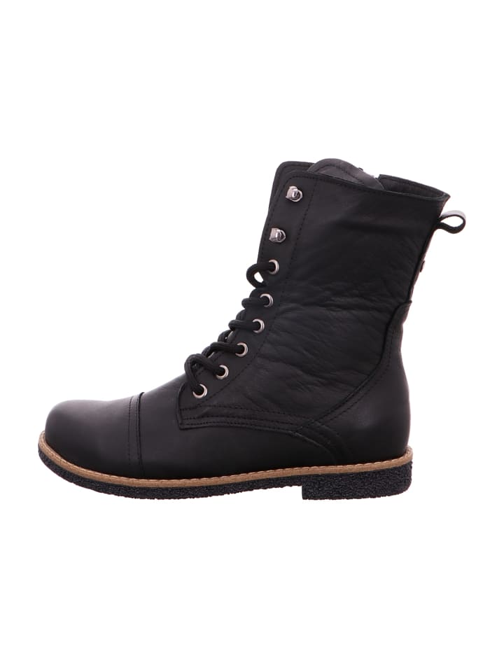 Schnürboots in Schwarz