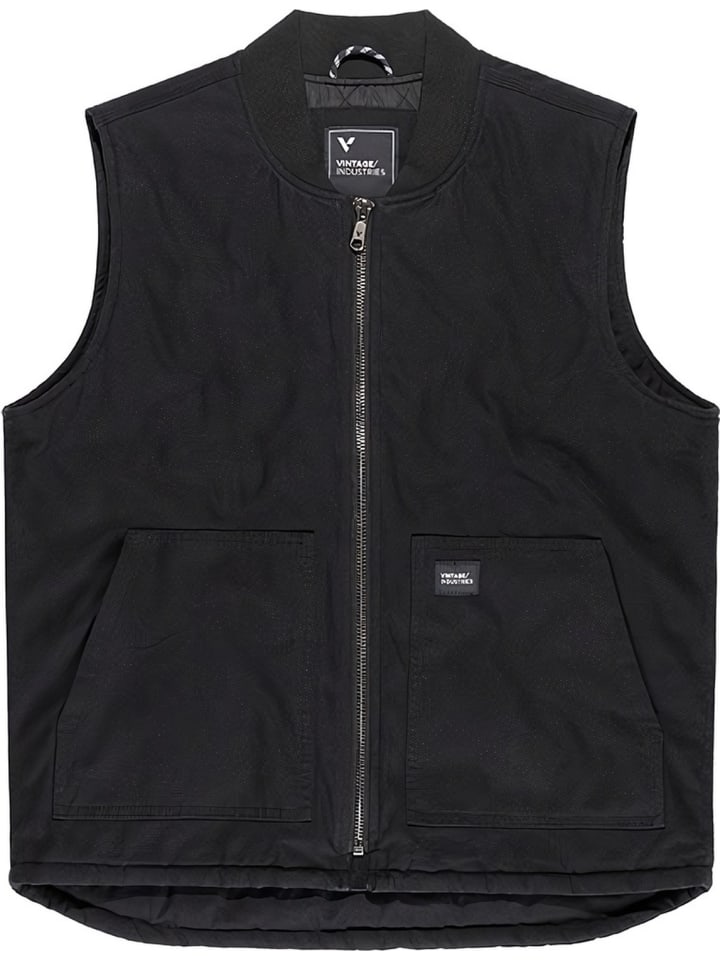 Weste "Hallet Bodywarmer" in Schwarz