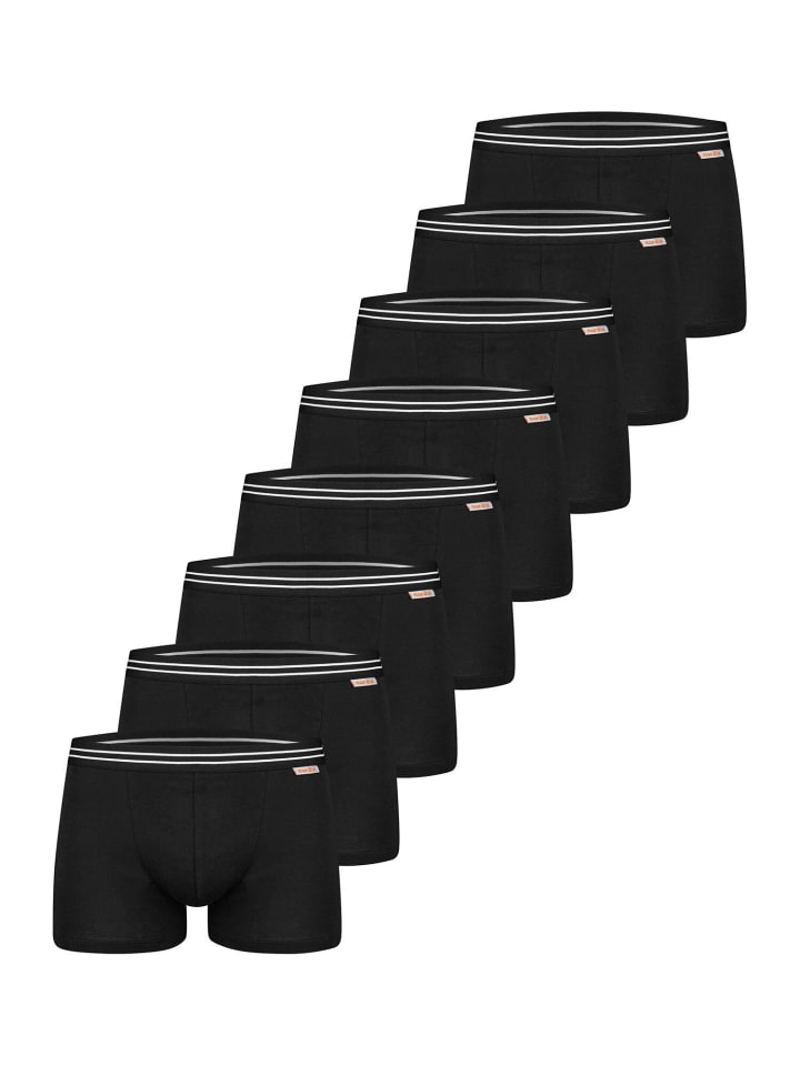 Boxer Cotton Stretch in Schwarz