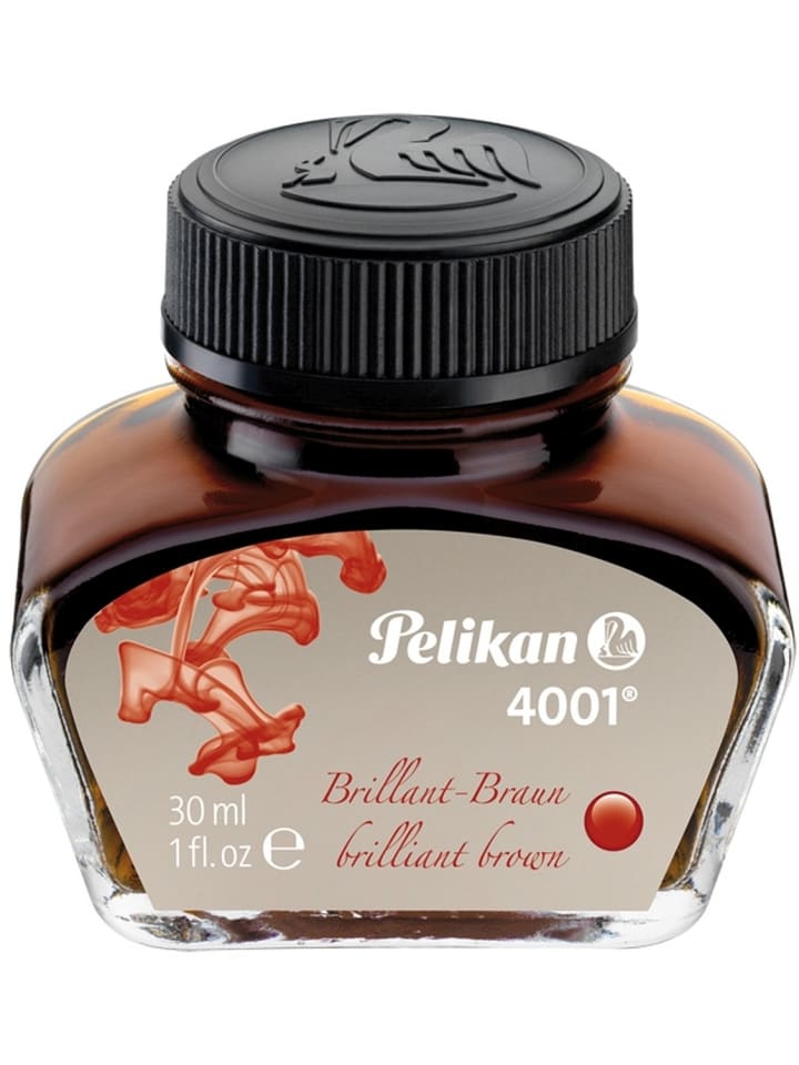 Tinte 4001 30ml Glas brilliantbraun