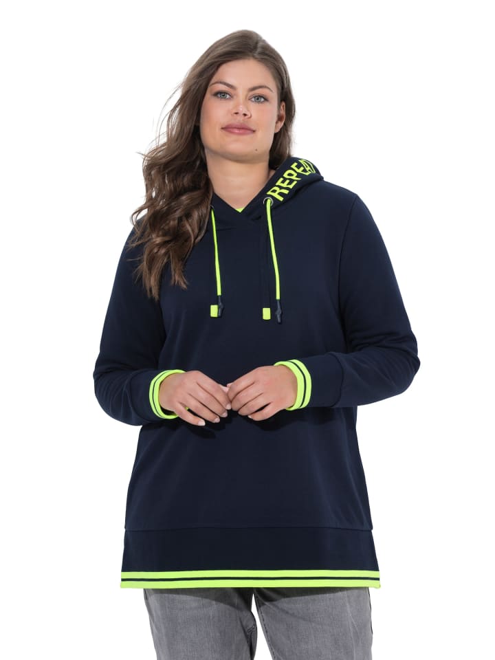 Sweatshirt in marine