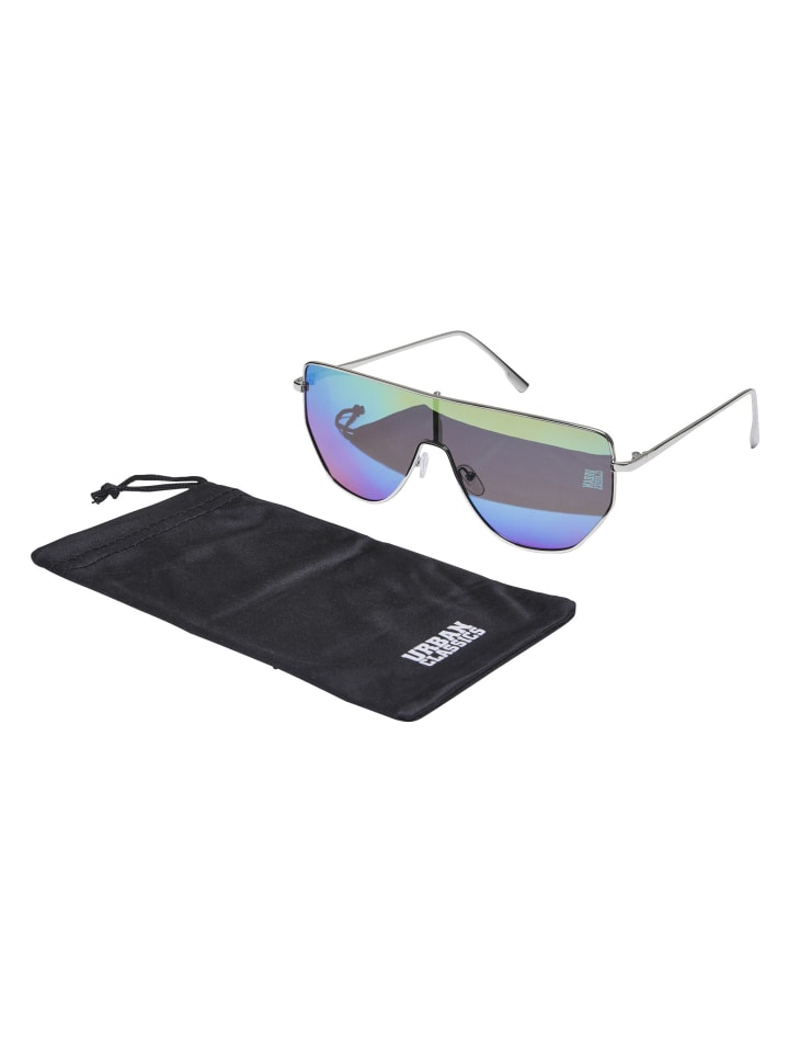 Glasses in silver/rainbow