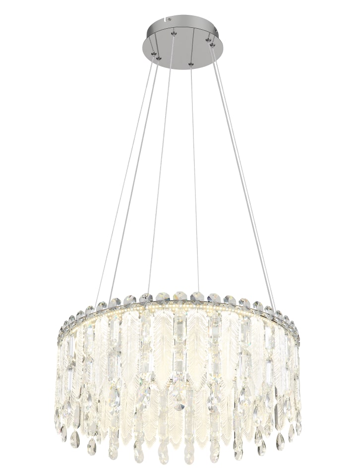 Hängeleuchte "KLUNKA" in silver