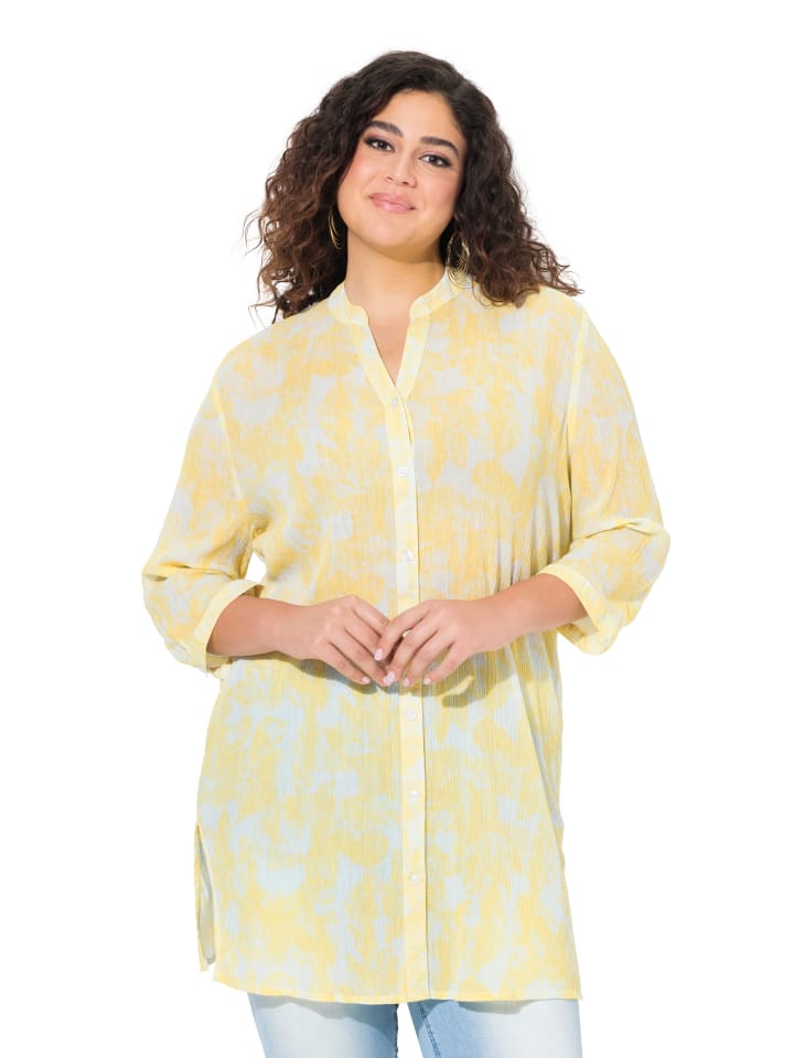 Bluse in sorbet gelb