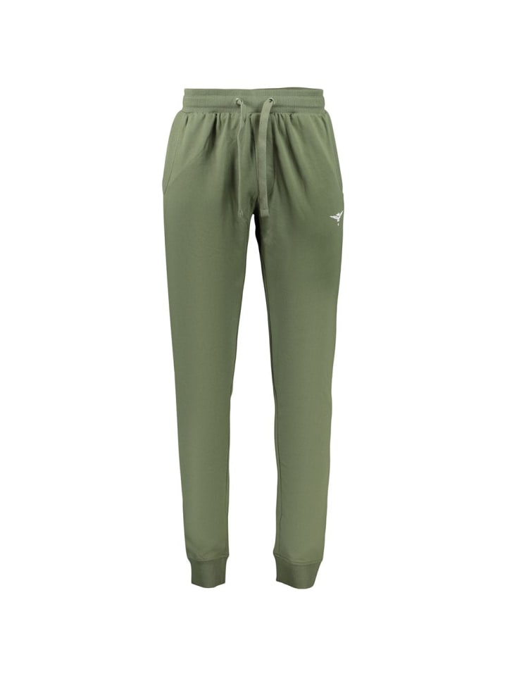 Grün Baumwolle Herren Hose