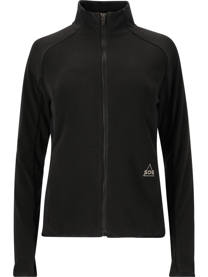 Fleecejacke Bromo in 1001 Black