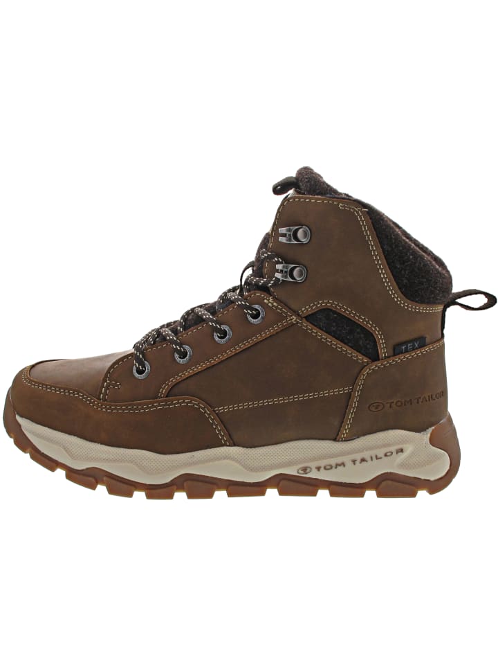 Schnürstiefel Braun