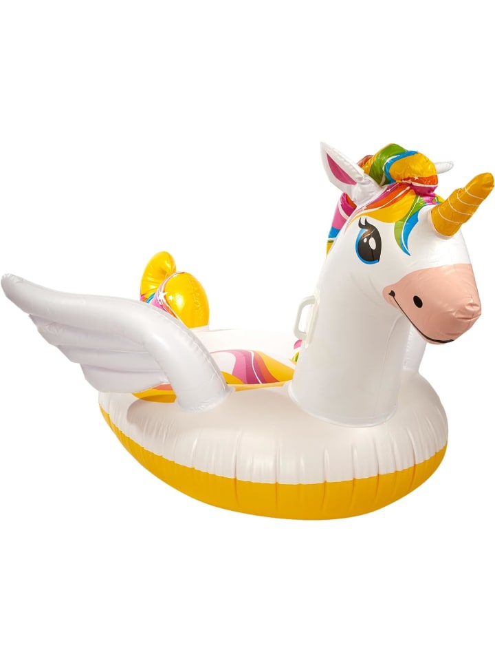 Schwimmtier zauberhaftes Einhorn 198x140x102cm in bunt
