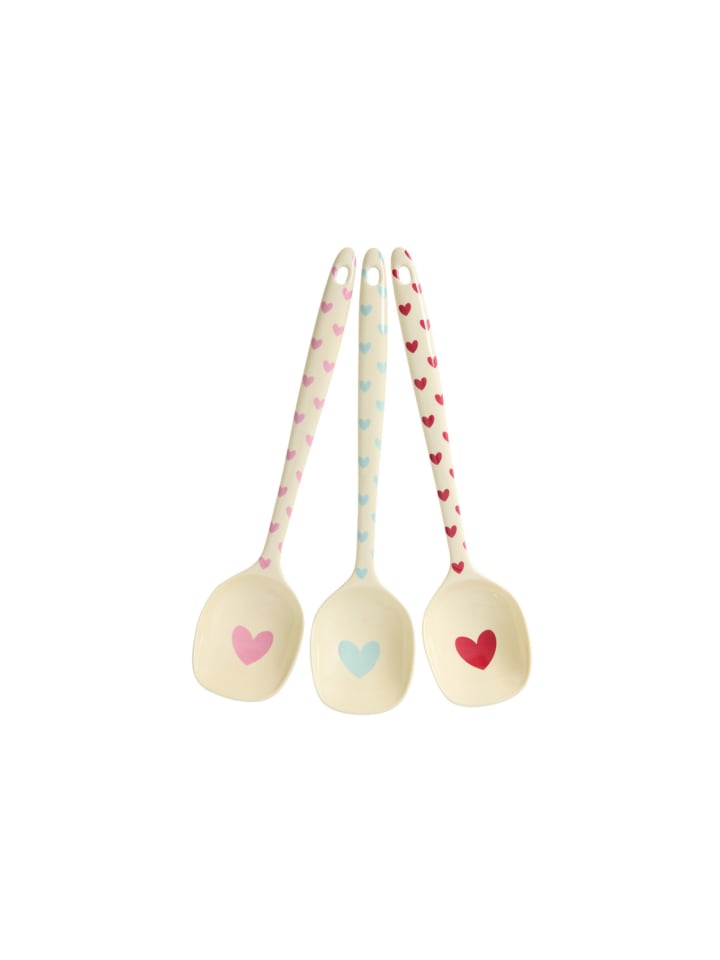 Melamin Kochlöffel Favorite Hearts 3er in diverse