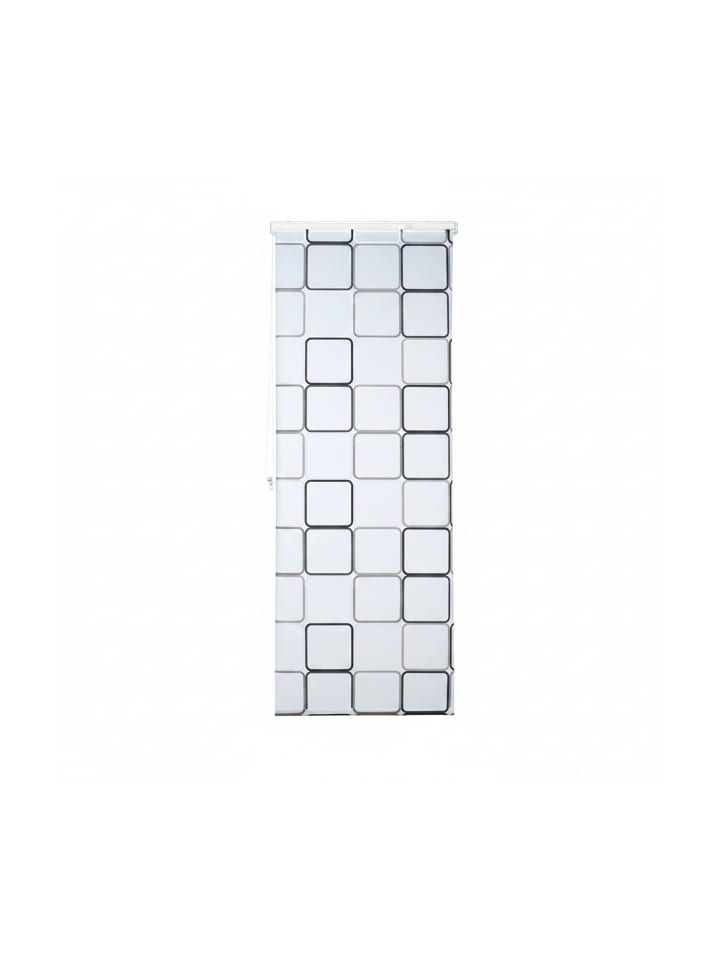 Duschrollo Square in Semitransparent - (L)240 x (B)80 cm