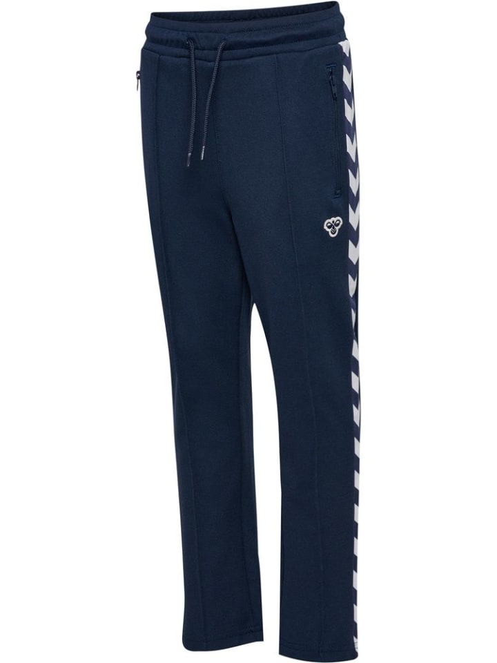 Kinder Sweat Pants "Hmljr Archive Regular Poly Pants" in Blau