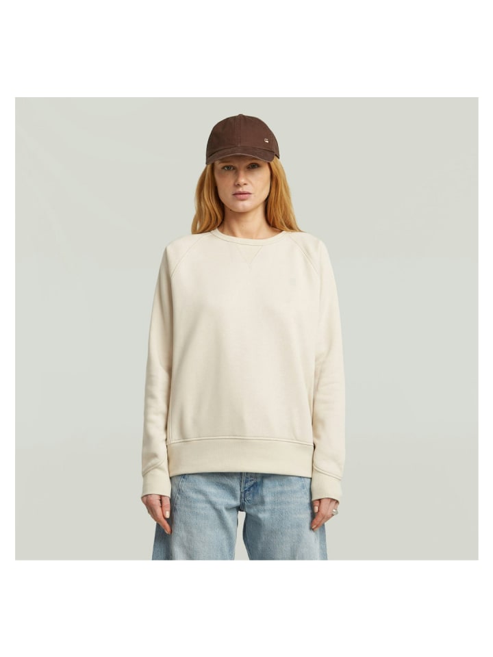 Sweatshirt in Whitebait