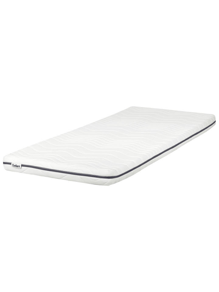 Matratze PETITE in Weiß/Grau - (W) 90 x (H) 10 x (L) 200 cm H2/3 Mittel