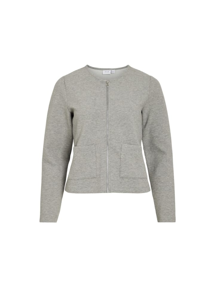 Sweatshirt in light grey melange1