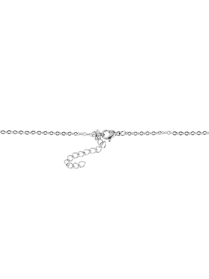 Damen Halskette mit Anhänger – Engel aus Edelstahl in silber