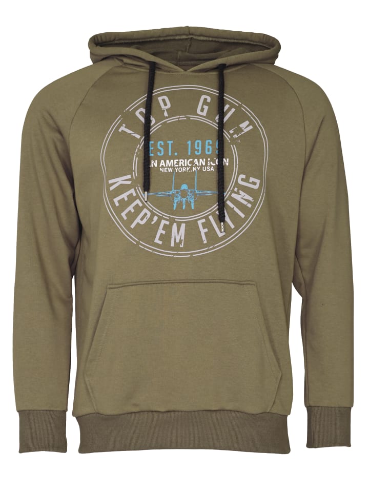 Hoodie TG20212107 in oliv