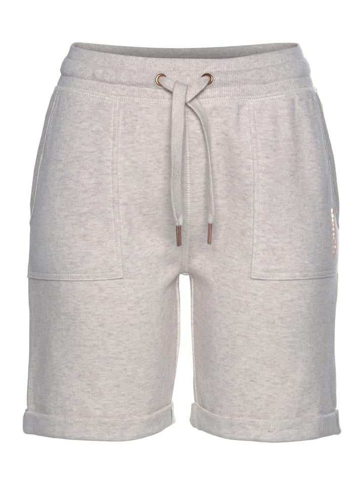 Bermudas in beige-meliert