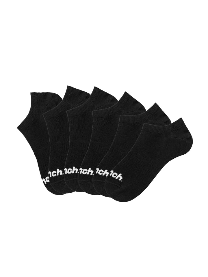 Sportsocken in 6x schwarz