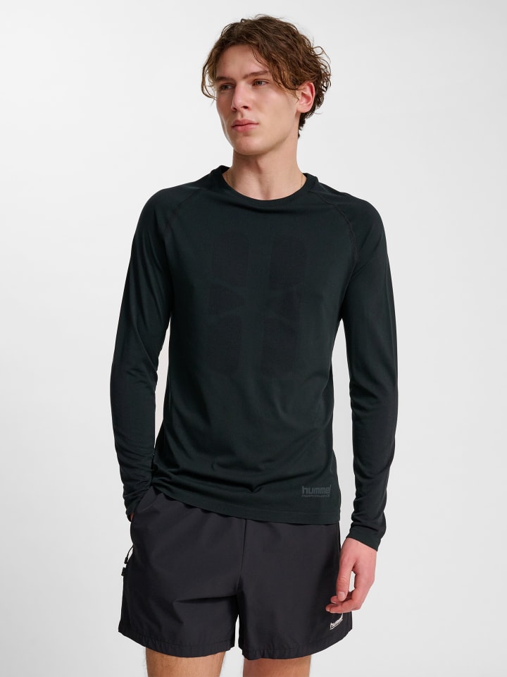 T-Shirt Hmlhiit Herren in BLACK