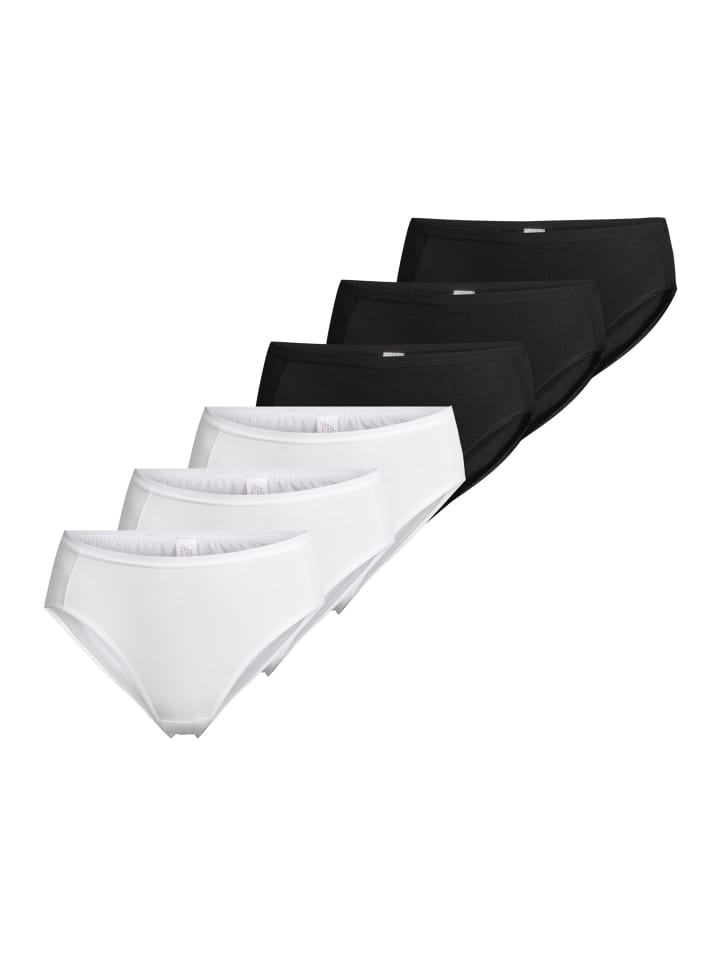 Jazz Pants Basic in Weiß / schwarz