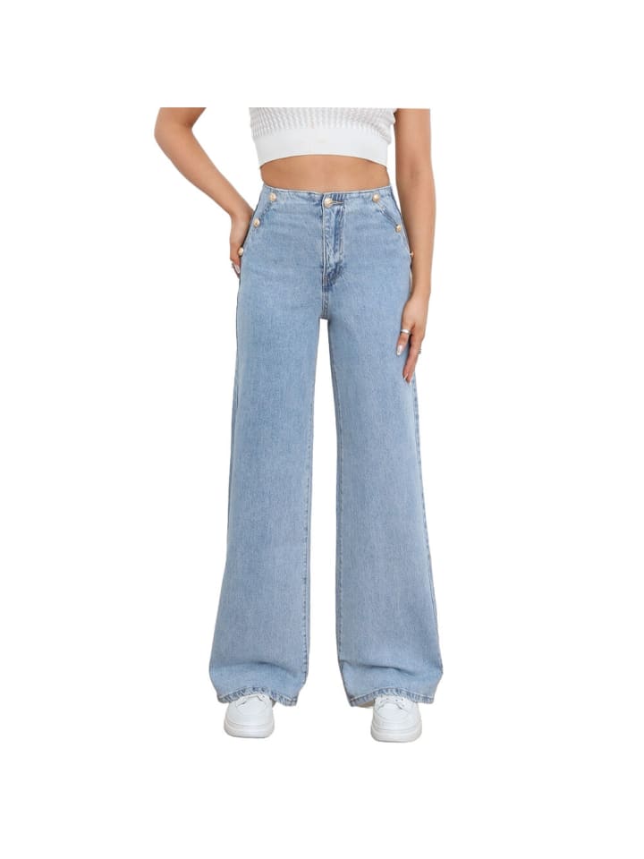 Jeans in Hellblau