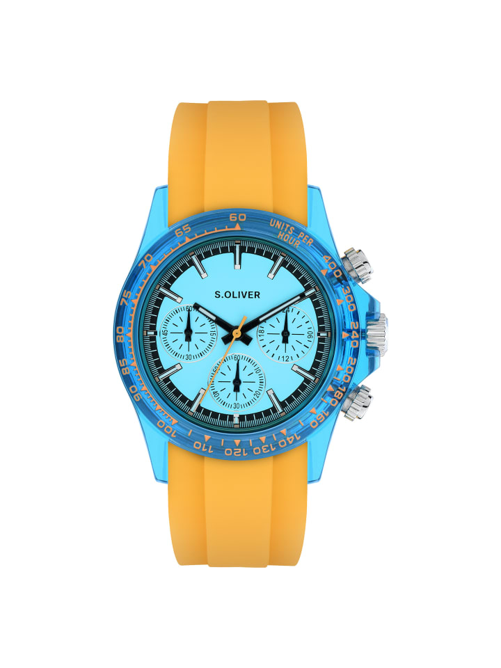 Armbanduhr The Colorful Watch in orange